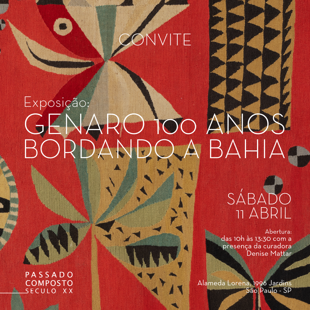 GENARO - 100 anos - Bordando a Bahia